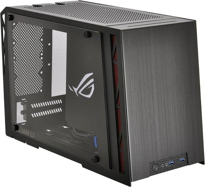 Lian Li PC-Q17WX schwarz, Acrylfenster, Mini-ITX