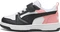 Puma Rebound V6 Lo puma white/puma black/pink fruit (Junior) Vorschaubild