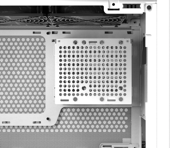 Cooler Master MasterBox NR200P, weiß, Glasfenster, Mini-ITX
