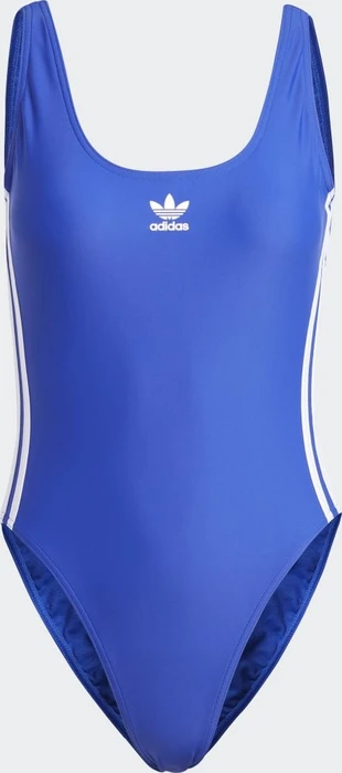 adidas Adicolor 3-Streifen Badeanzug semi lucid blue/white (Damen)