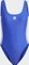 adidas Adicolor 3-Streifen Badeanzug semi lucid blue/white (Damen) Vorschaubild