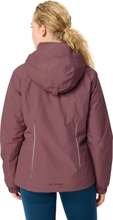 Vaude Escape Bike Warm Fahrradjacke ruby dusk (Damen)