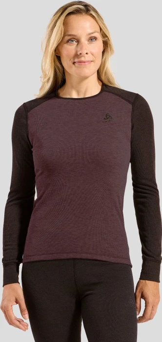 Odlo Active Warm Eco Set black/fudge (Damen)