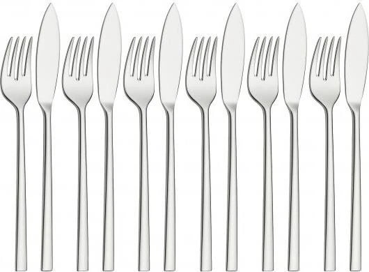 WMF Sonic Fischbesteck-Set, 12-tlg.