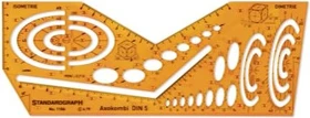 Schneider Standardgraph Axokombi DIN 5, orange