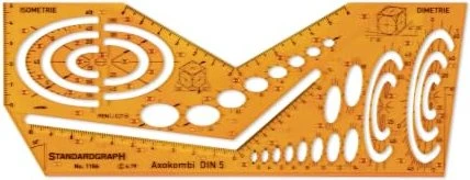 Schneider Standardgraph Axokombi DIN 5, orange
