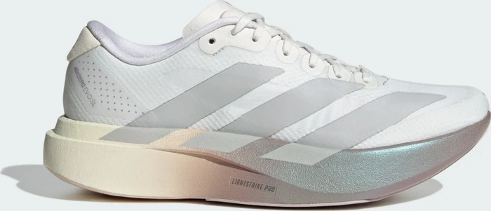 adidas Adizero Evo SL crystal white/grey two/matt purple metalic (Damen)