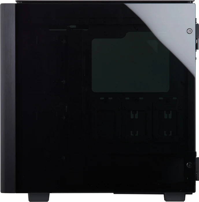 Corsair Obsidian 500D, Glasfenster
