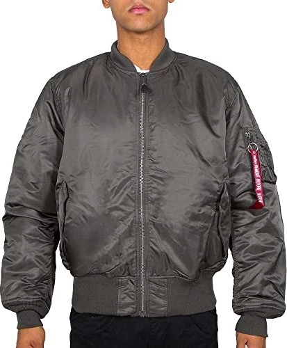 Alpha Industries MA-1 Heritage Bomber Jacke rep. grey (Herren)