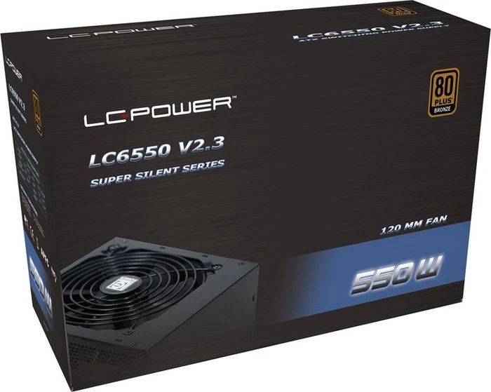 LC-Power LC6550 V2.3 Super Silent 550W, ATX 2.3