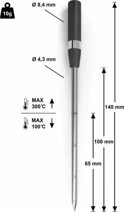 BSH Hausgeräte Thermometer Bluetooth Bratensensor