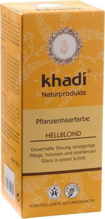 Khadi Haarfarbe hellblond, 100g