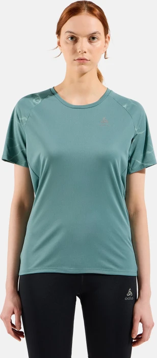 Odlo Essentials Print Laufshirt kurzarm arctic (Damen)