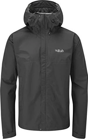 Rab Downpour Eco Funktionsjacke schwarz (Herren)