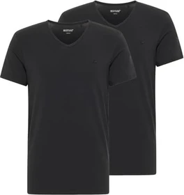 Mustang Amado 2er-Pack T-Shirt kurzarm schwarz (Herren)
