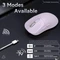 Attack Shark X3 Wireless Gaming Mouse lila, USB/Bluetooth Vorschaubild