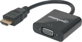 Manhattan HDMI/VGA Adapter schwarz (151467)