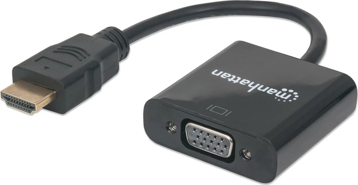 Manhattan HDMI/VGA Adapter schwarz