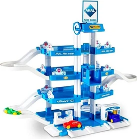 WADER Parkgarage Aral mit 4 Spielebenen und Autos