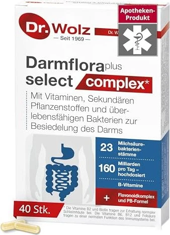 Dr. Wolz Darmflora plus select, 40 Stück