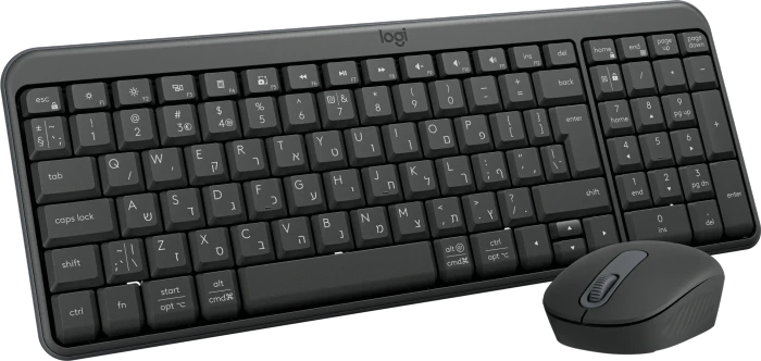 Logitech MK250 Compact Wireless Combo Graphite, Bluetooth, HE