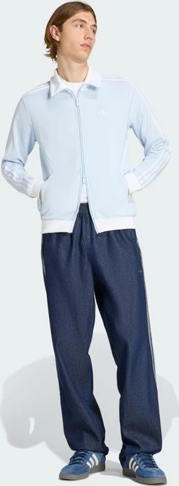 adidas Classics Tracktop Trainingsjacke crystal sky/white (Herren)