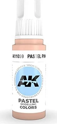 AK-Interactive 3rd Gen Acrylic Colors Pastel Modelling Colors pastel pink, 17ml