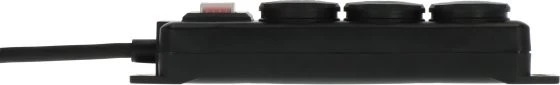 Brennenstuhl Outdoor Extension Lead, 3-fach, 2m, schwarz