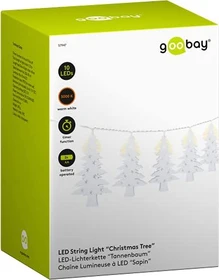 Wentronic goobay Lichterkette Tannenbaum LED 10x warmweiß