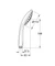Grohe Euphoria 110 Massage Handbrause chrom Vorschaubild