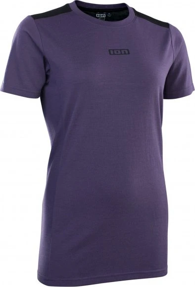 ION MTB Base Layer Merino Trikot kurzarm dark purple (Damen)