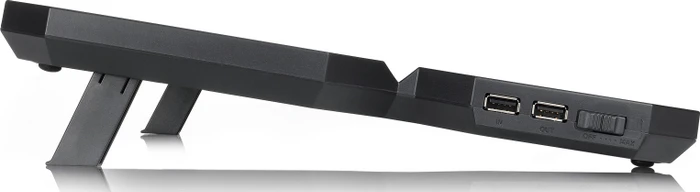 DeepCool Multi Core X6, Notebook-Stand/Notebook-Kühler bis 15.6", schwarz
