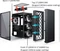 PCCooler Platinum LM300 ARGB, schwarz, Glasfenster Vorschaubild