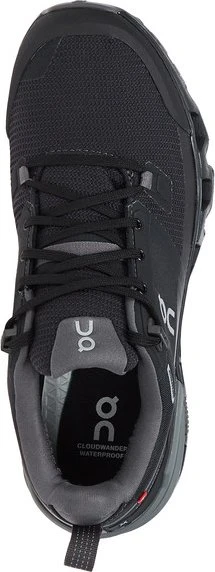 On Cloudwander Waterproof black/eclipse (Damen)