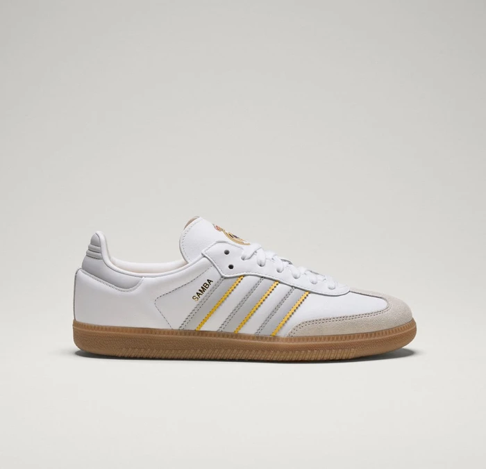 adidas Samba Real Madrid cloud white/light solid grey/gum