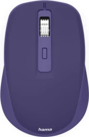 Hama WM-450 Silent Wireless Multi-Device Mouse blau/violett, USB/Bluetooth (00173040)