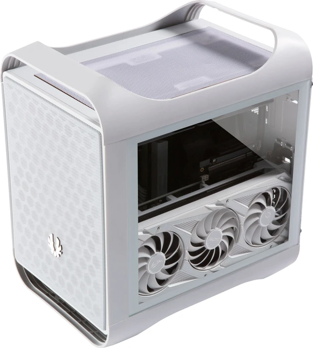 BitFenix Prodigy M 2022 ARGB, weiß, Glasfenster