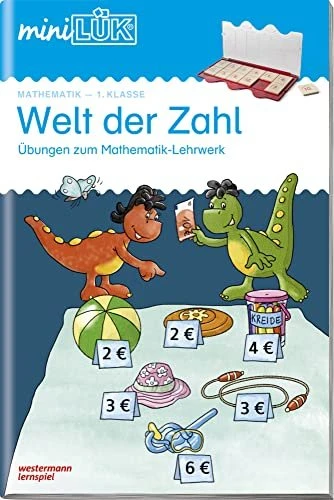 mini LÜK Mathematik Welt der Zahl - Übungen angelehnt an das Lehrwerk 1