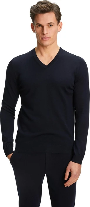 Falke Basic Apparel V-Ausschnitt Pullover night sky (Herren)