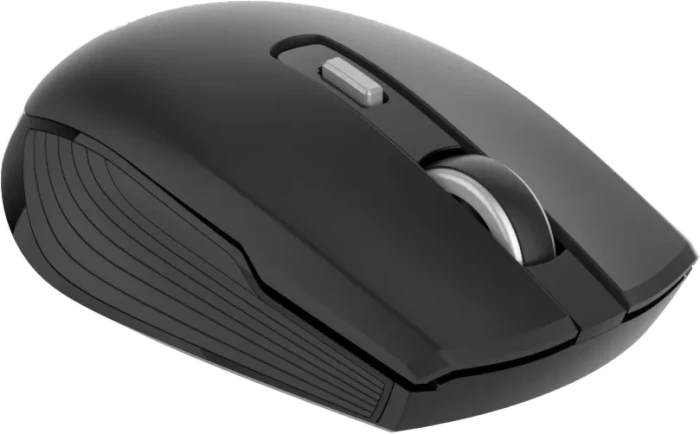 Deltaco Silent Wireless Travel Mouse schwarz, USB/Bluetooth