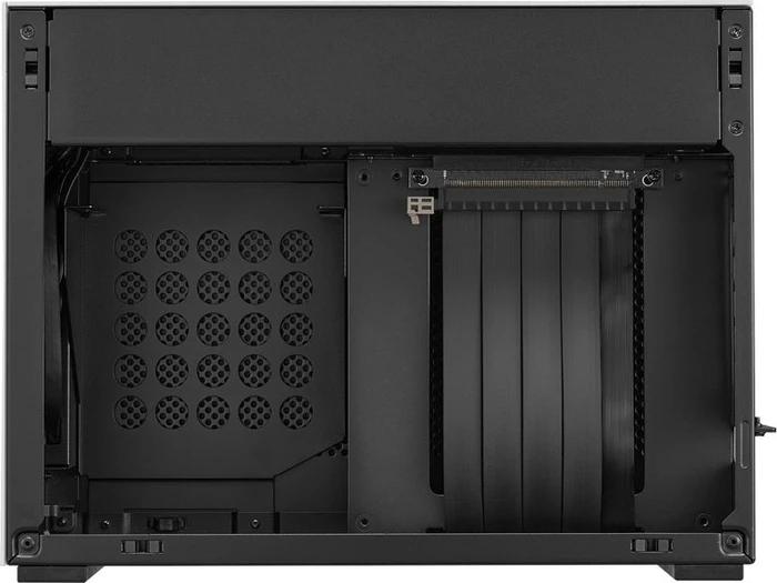 Lian Li DAN Cases A4-H2O, PCIe 4.0, silber, Mini-ITX
