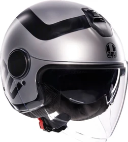AGV Eteres Rimini matt grau/schwarz