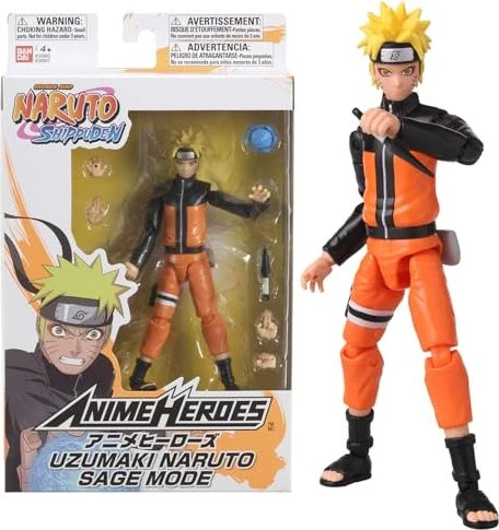Bandai Anime Heroes - Naruto Shippuden - Uzumaki Naruto Sage Mode