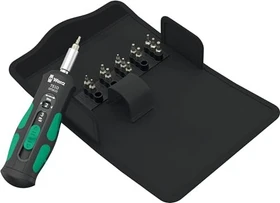 Wera Kraftform Serie 7500 7510/14 Safe-Torque Speed Drehmoment Bitset inkl. Tasche, 14-tlg.
