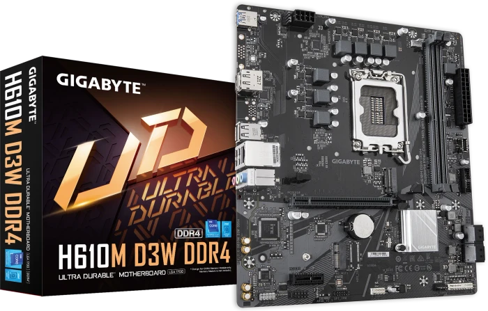 GIGABYTE H610M D3W DDR4 (Intel 1700)