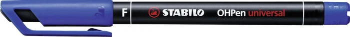 STABILO OHPen universal permanent F blau