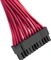 CableMod C-Series ModFlex Essentials Cable Kit, AXi, HXi, RM, rot Vorschaubild