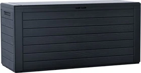 Prosperplast Woodebox Gartenbox anthrazit 280l