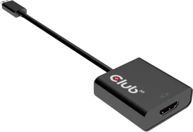 Club 3D aktiver USB Type-C Adapter auf HDMI, 4K 60Hz, USB-C 3.1 [Stecker] (CAC-2504)