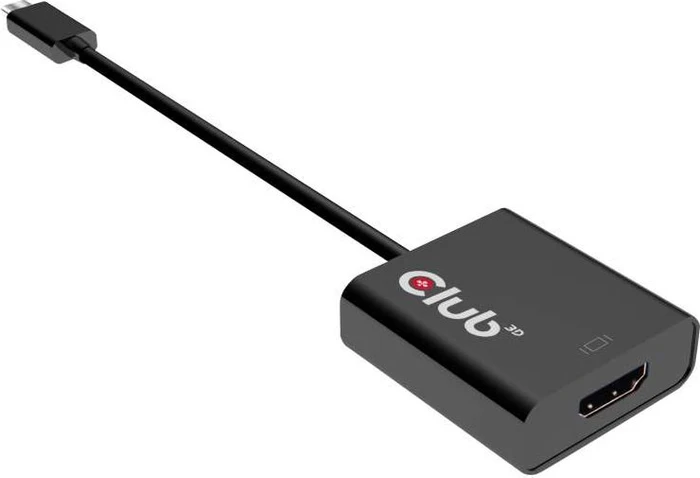 Club 3D aktiver USB Type-C Adapter auf HDMI, 4K 60Hz, USB-C 3.1 [Stecker]